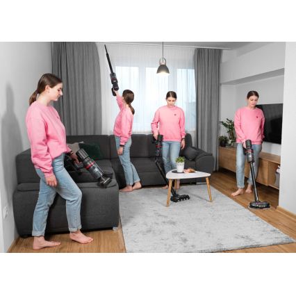 Concept VP6260 - Odkurzacz pionowy 4 w 1 ULTIMATE PRO+ 500W/29,6V 2200 mAh czarny