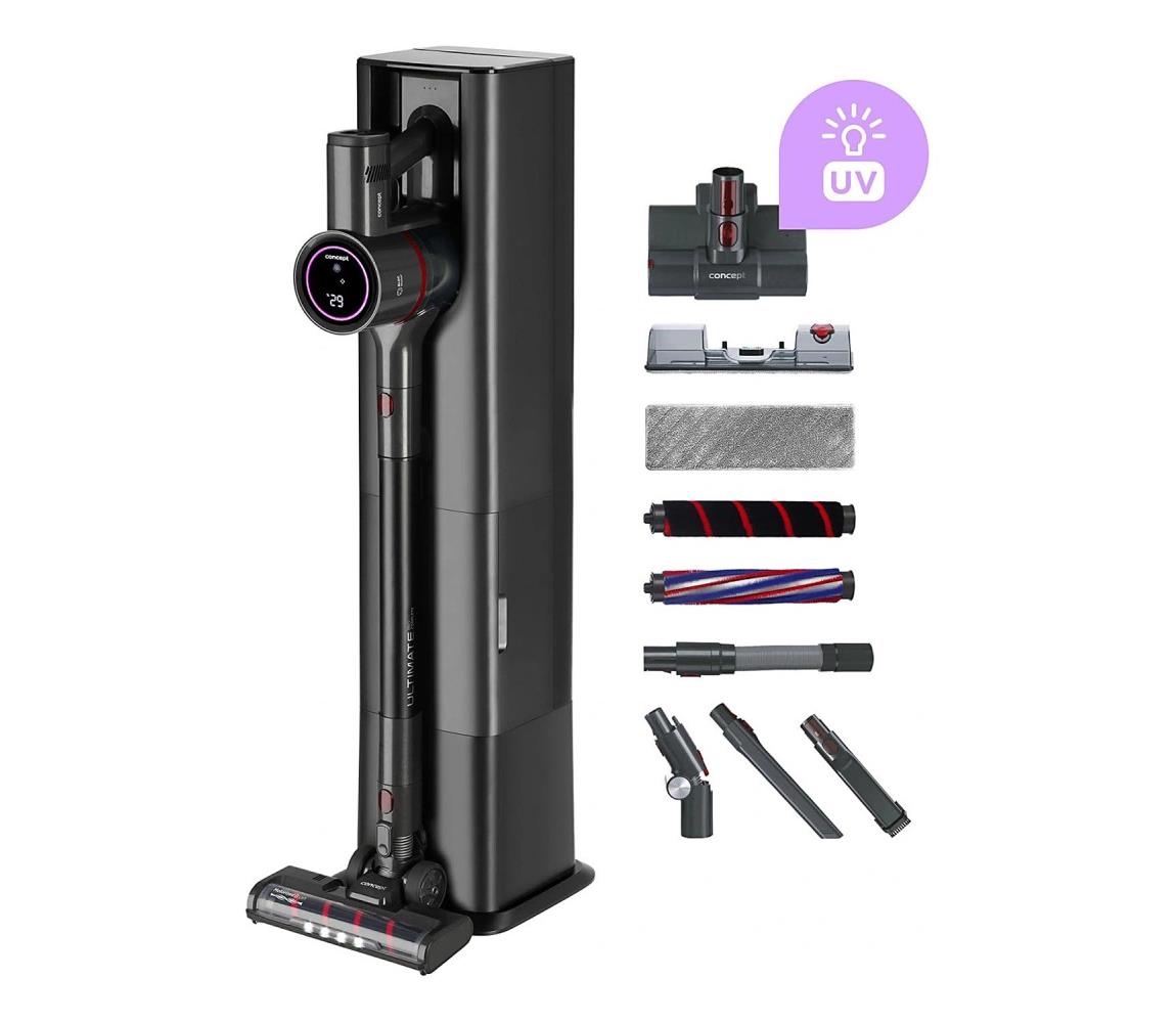 Concept VP6300 - Odkurzacz pionowy 5 w 1 ULTIMATE COMPLETE PRO 500W/25,9V czarny
