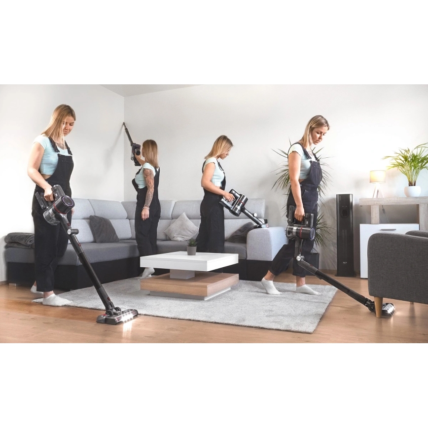Concept VP6300 - Odkurzacz pionowy 5 w 1 ULTIMATE COMPLETE PRO 500W/25,9V 2500 mAh czarny