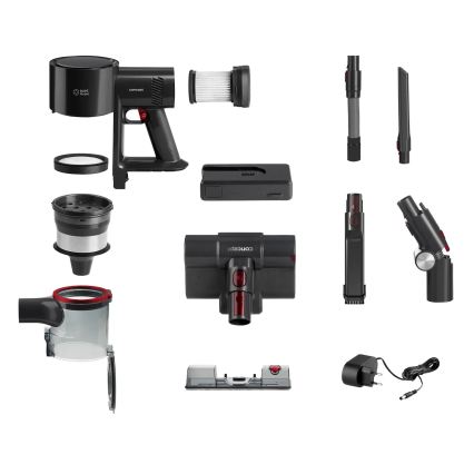 Concept VP6300 - Odkurzacz pionowy 5 w 1 ULTIMATE COMPLETE PRO 500W/25,9V 2500 mAh czarny