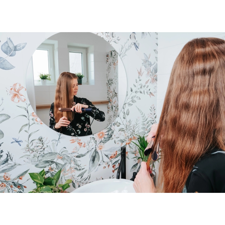 Concept VZ8100 - Prostownica do włosów PROFI CARE 60W/230V niebieska/złota