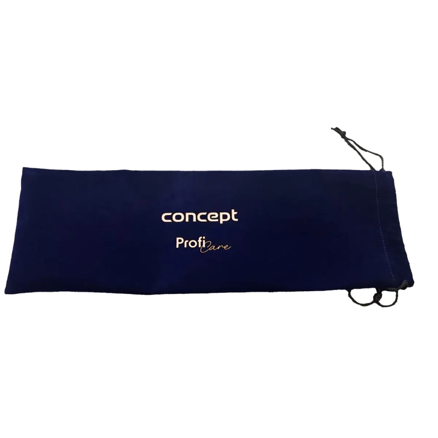 Concept VZ8100 - Prostownica do włosów PROFI CARE 60W/230V niebieska/złota