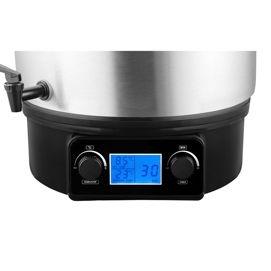 Concept ZH0040 - Garnek do wekowania 27 l 2000W/230V stal nierdzewna/czarny