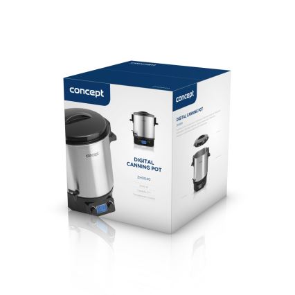 Concept ZH0040 - Garnek do wekowania 27 l 2000W/230V stal nierdzewna/czarny
