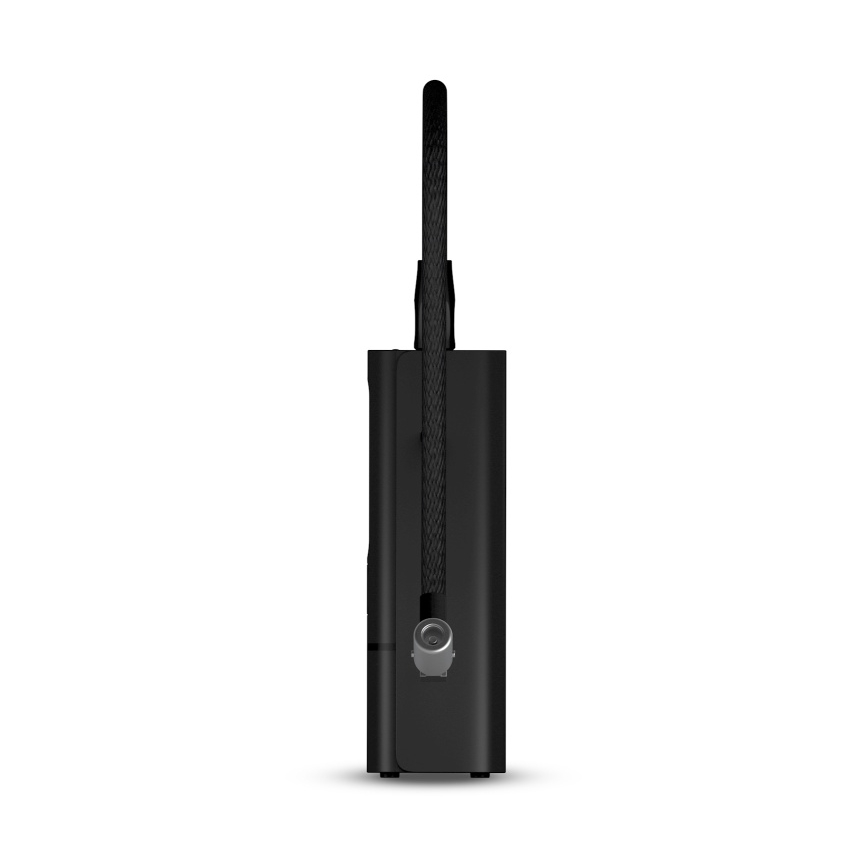 CONNECT IT CFF-4500-BK - Cyfrowy kieszonkowy kompresor AirFlow 80W/6000 mAh czarny