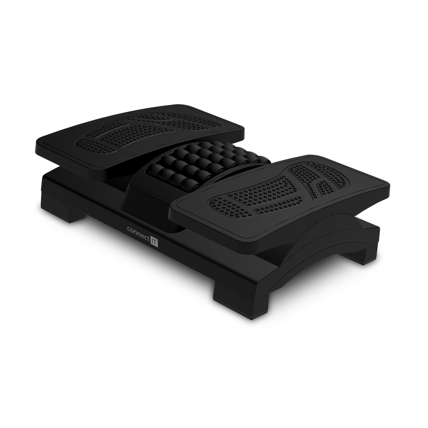 CONNECT IT CFH-4105-BK - Regulowany podnóżek, czarny