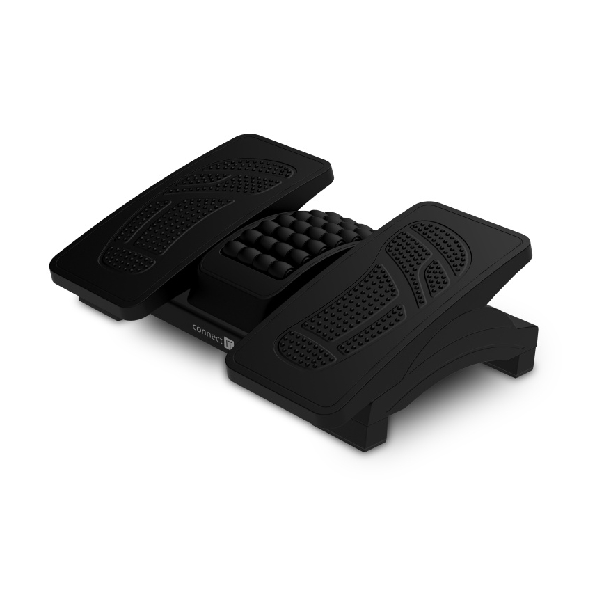 CONNECT IT CFH-4105-BK - Regulowany podnóżek, czarny