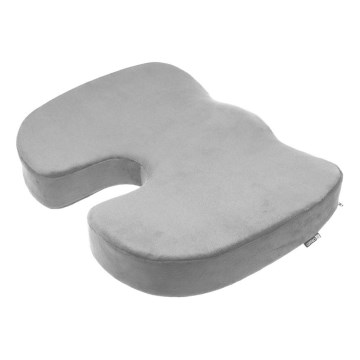 CONNECT IT CFH-5290-GY - Poduszka na krzesło ergonomiczne szara