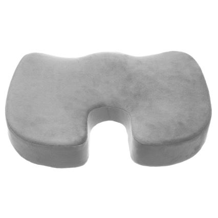 CONNECT IT CFH-5290-GY - Poduszka na krzesło ergonomiczne szara