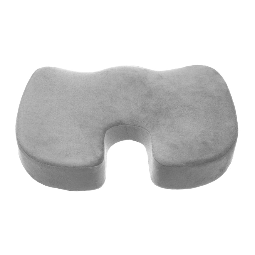 CONNECT IT CFH-5290-GY - Poduszka na krzesło ergonomiczne szara