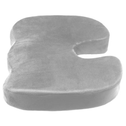 CONNECT IT CFH-5290-GY - Poduszka na krzesło ergonomiczne szara