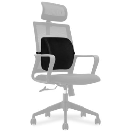 CONNECT IT CFH-5300-BK - Podparcie lędźwiowe fotela czarne