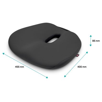 CONNECT IT CFH-5501-GY - Poduszka na krzesło ergonomiczne antracyt
