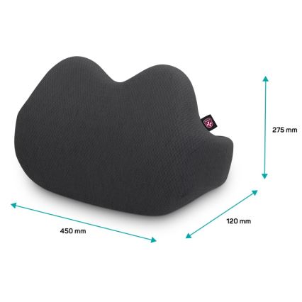 CONNECT IT CFH-5502-GY - Podparcie lędźwiowe fotela antracyt