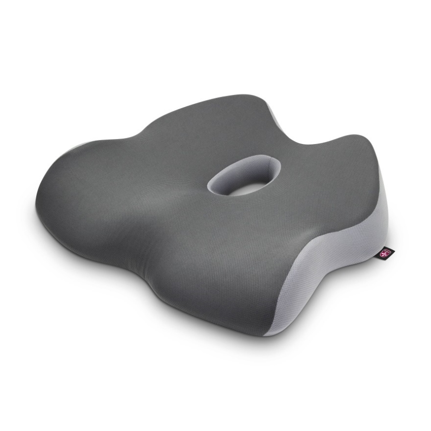 CONNECT IT CFH-5901-GY - Poduszka na krzesło ergonomiczne szara