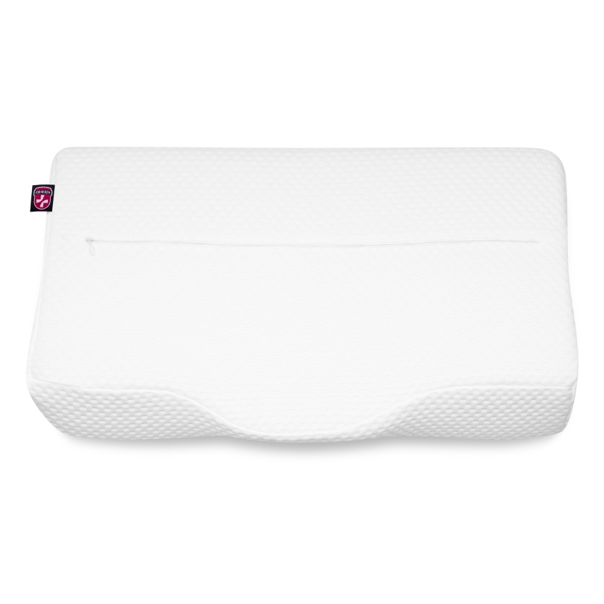 CONNECT IT CFH-6020-WH - Poduszka anatomiczna Taurus biały