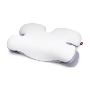 CONNECT IT CFH-6030-WH - Anatomiczna poduszka Virgo biała/szara