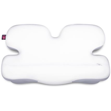 CONNECT IT CFH-6030-WH - Anatomiczna poduszka Virgo biała/szara
