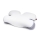 CONNECT IT CFH-6030-WH - Poduszka anatomiczna Virgo biały/szary