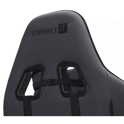 CONNECT IT CGC-1200-GY - Fotel gamingowy Monaco Pro szary/czarny