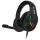 CONNECT IT CHP-3595-BK - LED RGB Przewodowe słuchawki do gier z mikrofonem czarny