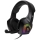 CONNECT IT CHP-5600-BK - LED RGB Przewodowe słuchawki do gier z mikrofonem czarny