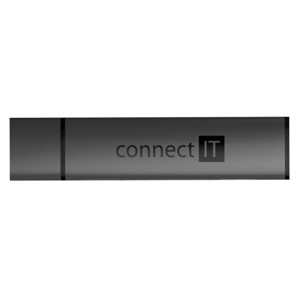 CONNECT IT CHU-4060-AN - USB-A hub z czytnikiem kart pamięci 4w1