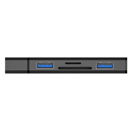 CONNECT IT CHU-4060-AN - USB-A hub z czytnikiem kart pamięci 4w1
