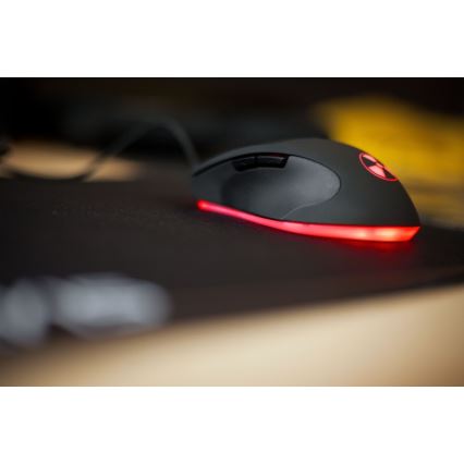CONNECT IT CI-1128 - LED Przewodowa mysz gamingowa 1000/1200/1600/3200 DPI czarna