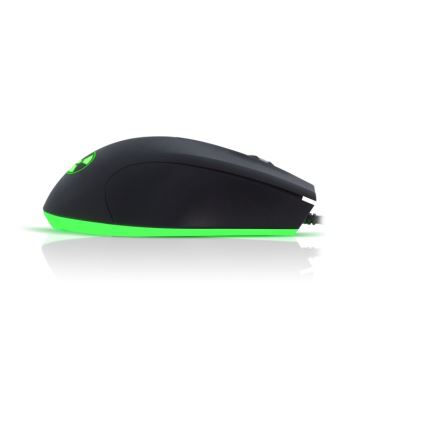 CONNECT IT CI-1128 - LED Przewodowa mysz gamingowa 1000/1200/1600/3200 DPI czarna