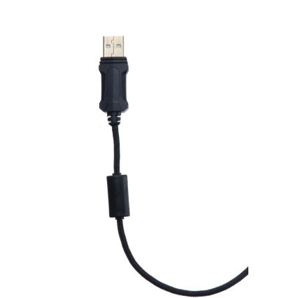 CONNECT IT CI-191 - LED Przewodowa mysz gamingowa 800/1600/2400/3200 DPI czarna