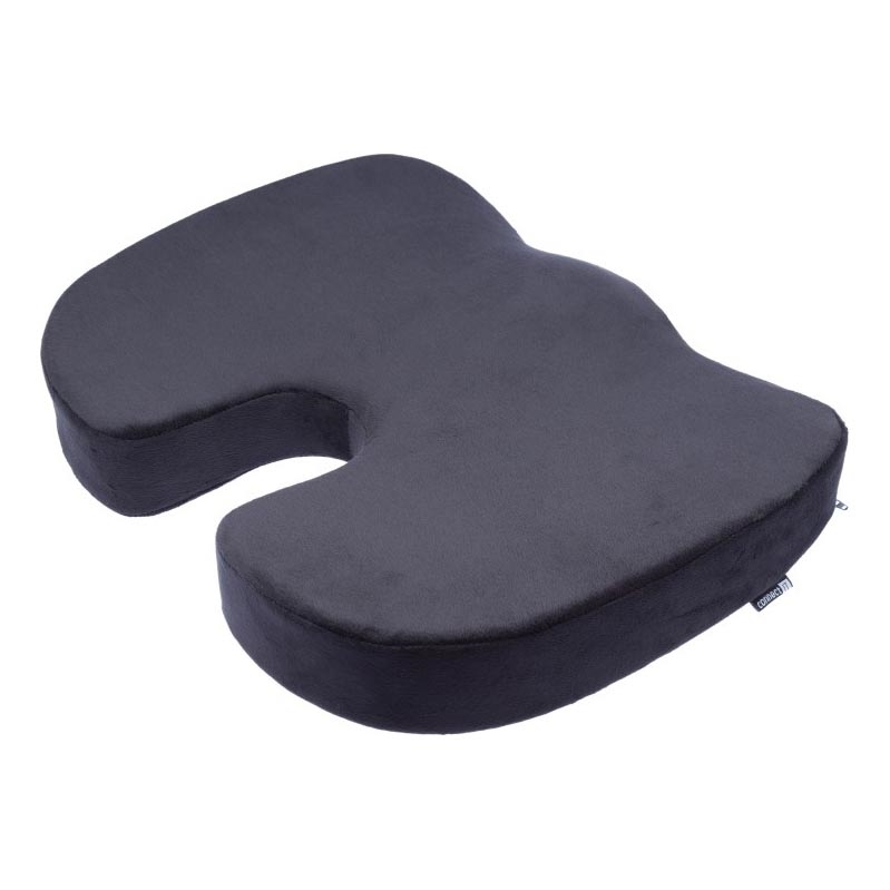 CONNECT IT CI-528 - Poduszka na krzesło ergonomiczne czarna