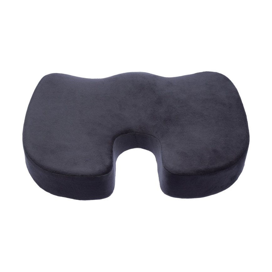 CONNECT IT CI-528 - Poduszka na krzesło ergonomiczne czarna