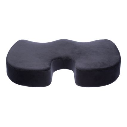 CONNECT IT CI-528 - Poduszka na krzesło ergonomiczne czarna
