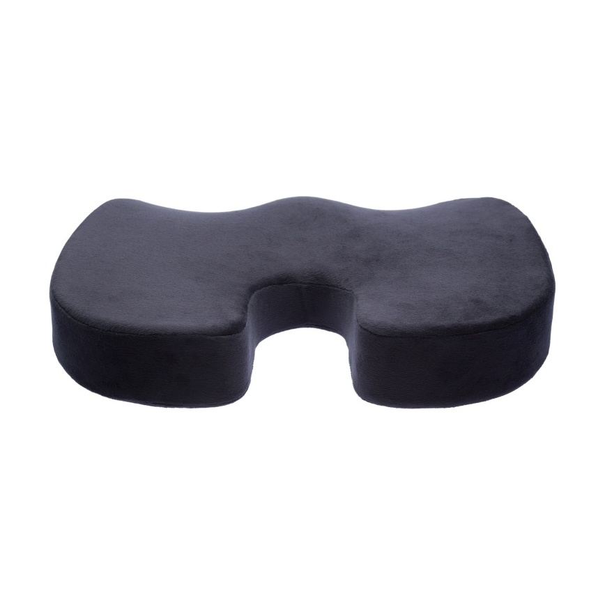 CONNECT IT CI-528 - Poduszka na krzesło ergonomiczne czarna
