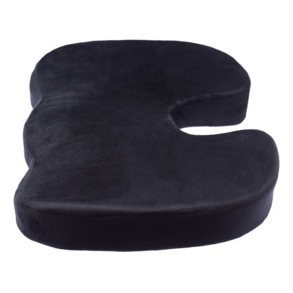CONNECT IT CI-528 - Poduszka na krzesło ergonomiczne czarna