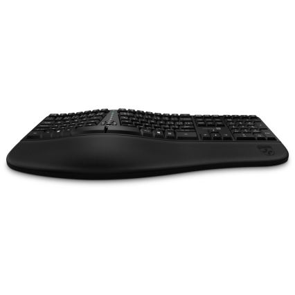 CONNECT IT CKB-2800-CS - Ergonomiczna klawiatura bezprzewodowa z lokalizacją CZ/SK czarny
