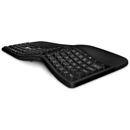 CONNECT IT CKB-2800-CS - Ergonomiczna klawiatura bezprzewodowa z lokalizacją CZ/SK czarny