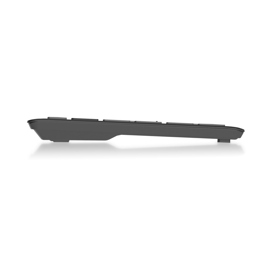 CONNECT IT CKB-5060-CS - Niskoprofilowa cicha klawiatura z lokalizacją CZ/SK 350 mAh