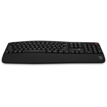 CONNECT IT CKM-6010-CS - Ergonomiczna klawiatura bezprzewodowa i mysz 800/1200/1600/2400 DPI z lokalizacją CZ/SK 1xAA + 2xAAA czarny