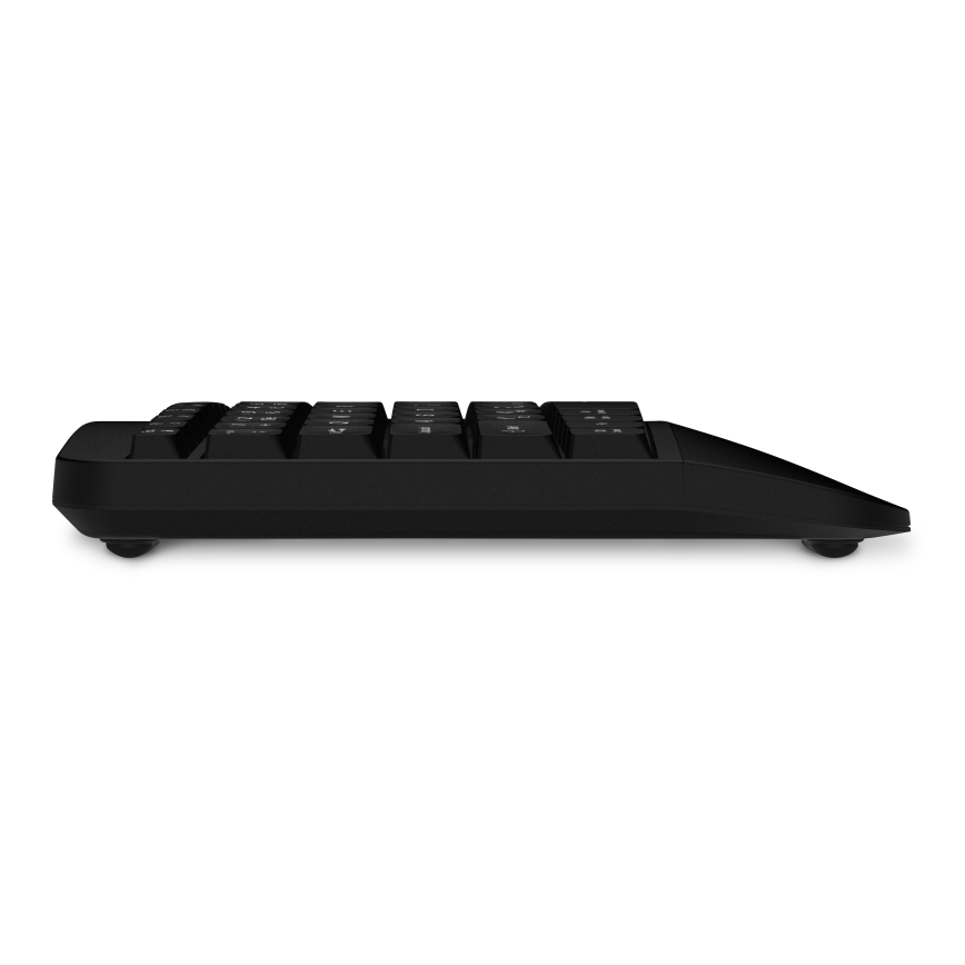 CONNECT IT CKM-6010-CS - Ergonomiczna klawiatura bezprzewodowa i mysz 800/1200/1600/2400 DPI z lokalizacją CZ/SK 1xAA + 2xAAA czarny