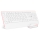 CONNECT IT CKM-7801-CS - Bezprzewodowa klawiatura i mysz 1200 DPI z lokalizacją CZ/SK 1xAAA + 1xAA biały/różowy