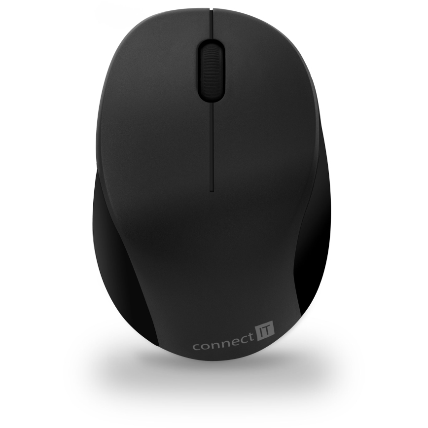 CONNECT IT CKM-7803-CS - Bezprzewodowa klawiatura i mysz 1200 DPI z lokalizacją CZ/SK 1xAAA + 1xAA czarny