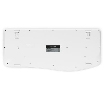 CONNECT IT CKM-7804-CS - Bezprzewodowa klawiatura i mysz 1200 DPI z lokalizacją CZ/SK 1xAAA + 1xAA biały
