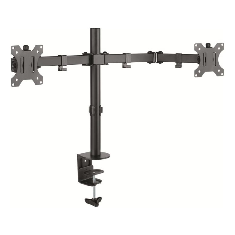 CONNECT IT CMF-3203-BK - Uniwersalny uchwyt na 2 monitory 13-32” czarny