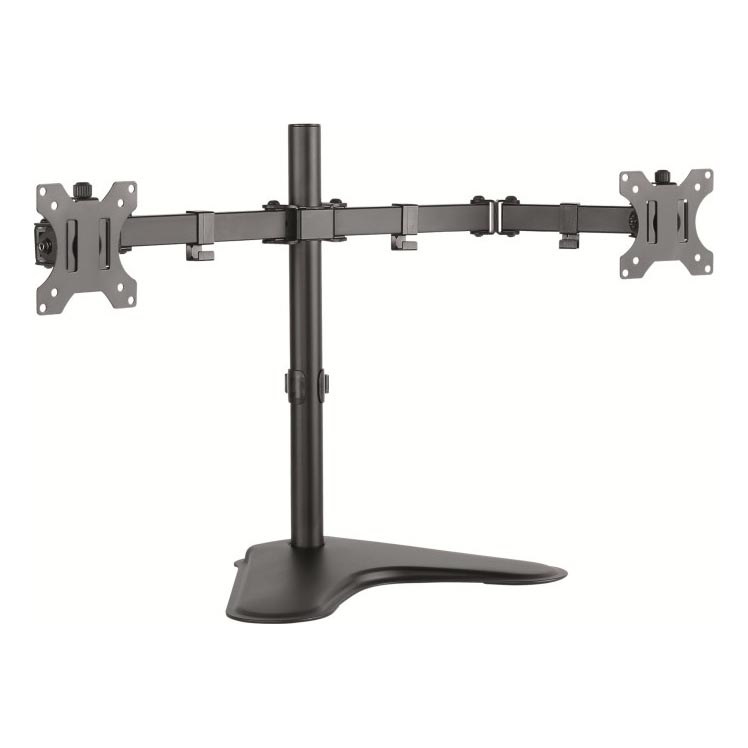 CONNECT IT CMF-3204-BK - Uniwersalny uchwyt na 2 monitory 13-32” czarny