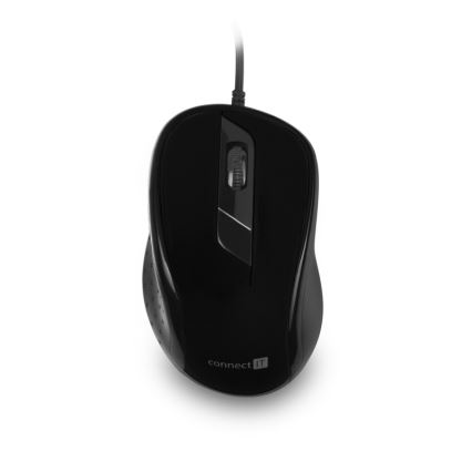 CONNECT IT CMO-1200-BK - Mysz przewodowa 1000 DPI czarna