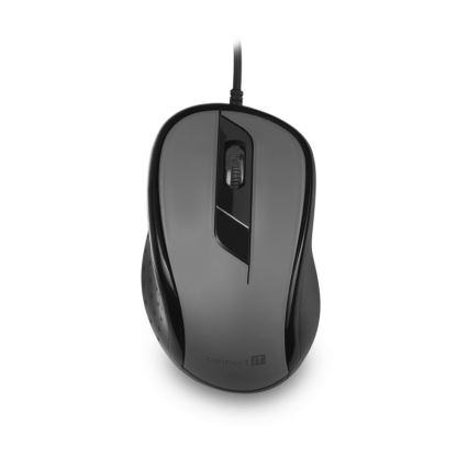 CONNECT IT CMO-1200-GY - Mysz przewodowa 1000 DPI czarna/szara