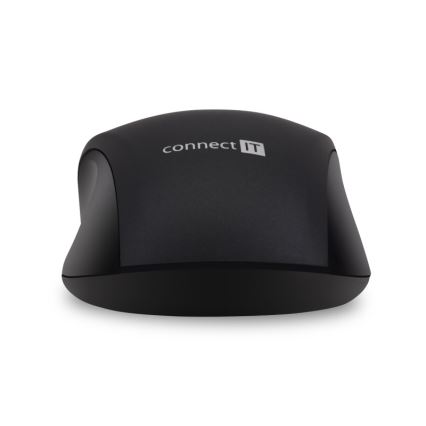 CONNECT IT CMO-2230-BK - Bezprzewodowa, cicha mysz MUTE 1200 DPI 1xAA czarna