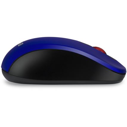 CONNECT IT CMO-2230-BL - Bezprzewodowa, cicha mysz MUTE 1200 DPI 1xAA czarna/niebieska